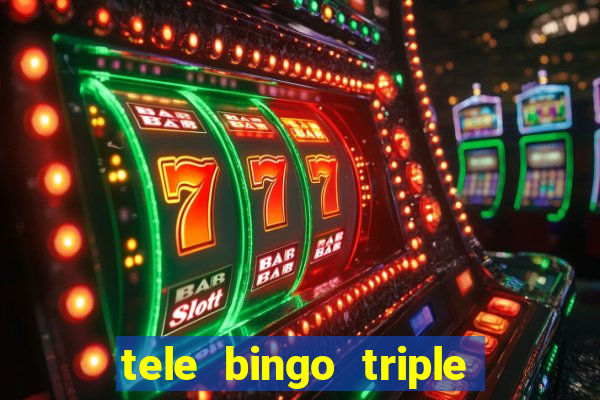 tele bingo triple resultado de hoy