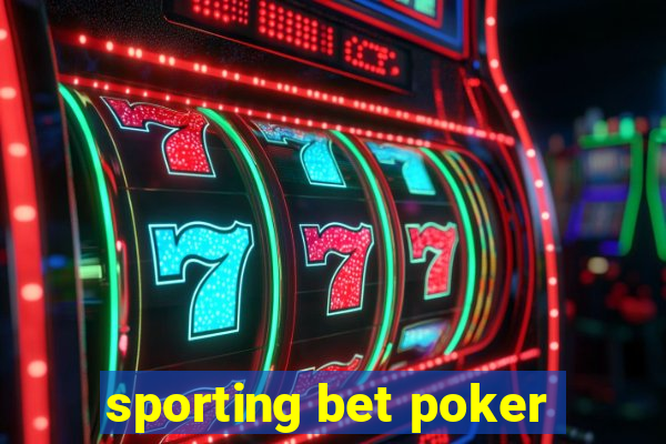 sporting bet poker