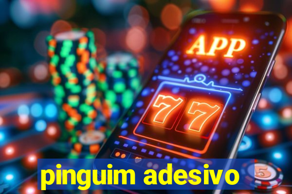 pinguim adesivo