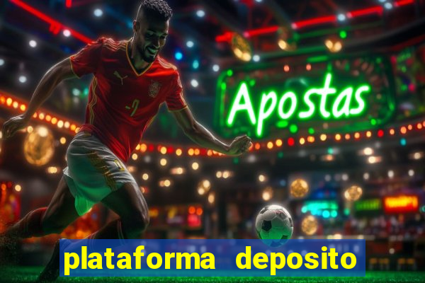 plataforma deposito minimo 1 real