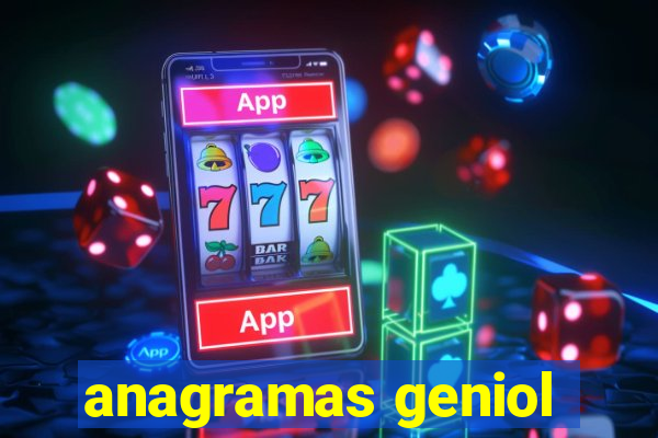 anagramas geniol