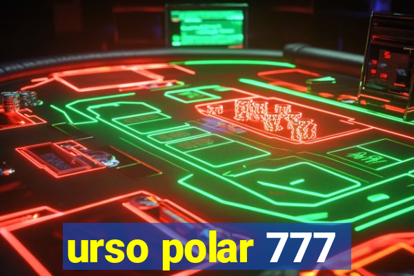 urso polar 777