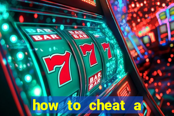 how to cheat a slot machine