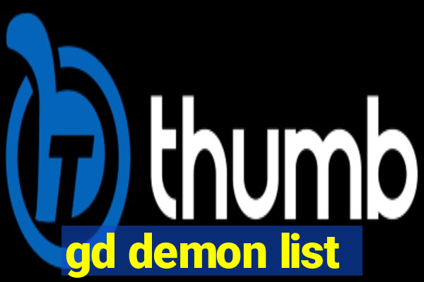 gd demon list