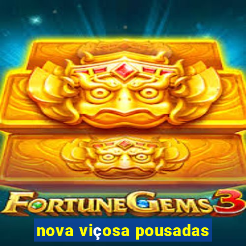 nova viçosa pousadas