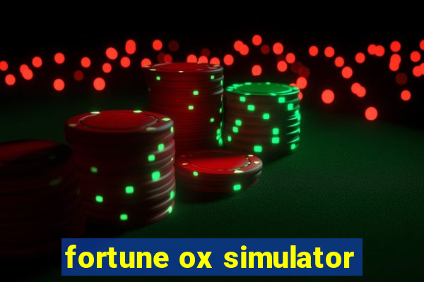 fortune ox simulator