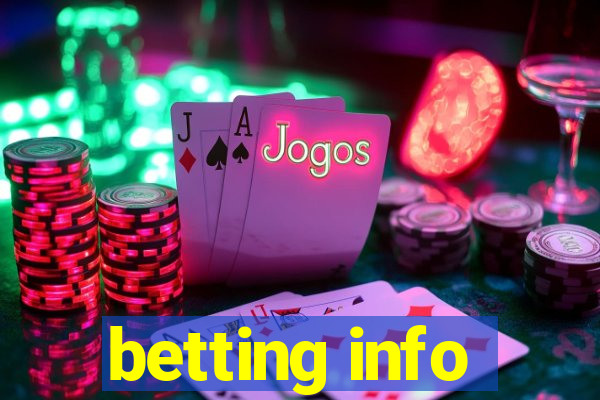 betting info