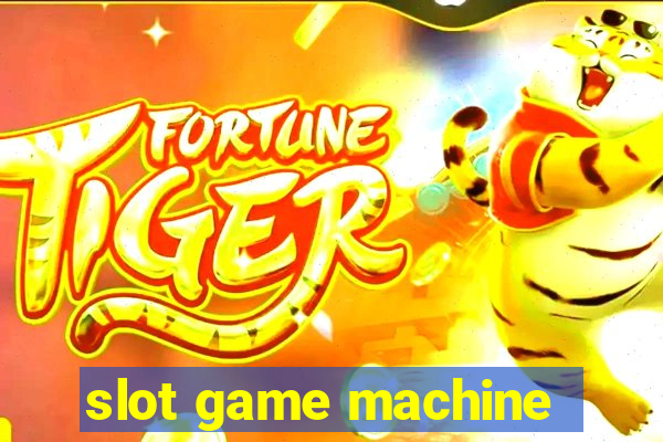 slot game machine