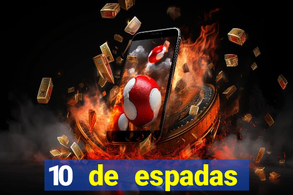 10 de espadas tarot amor