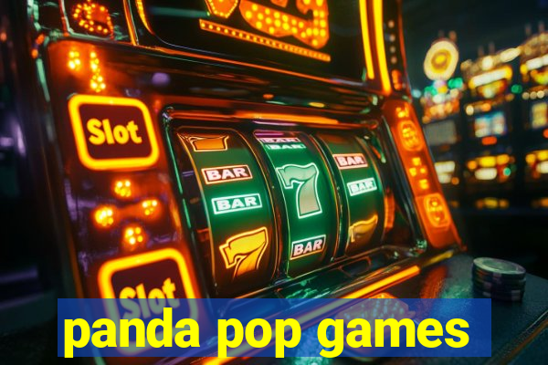 panda pop games