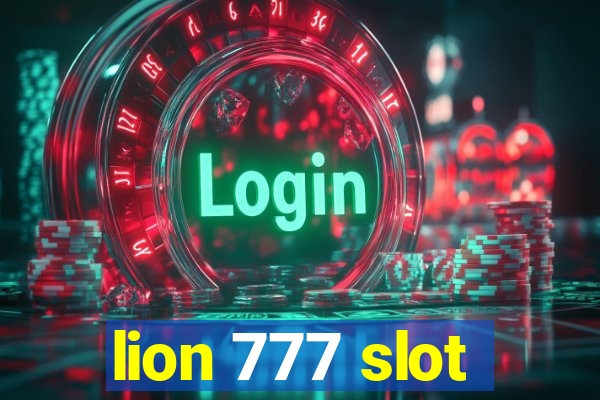 lion 777 slot