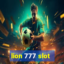 lion 777 slot