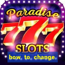 how to change bingo card on slot machine