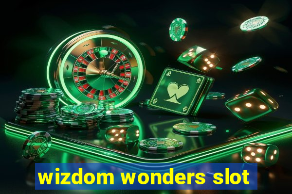 wizdom wonders slot