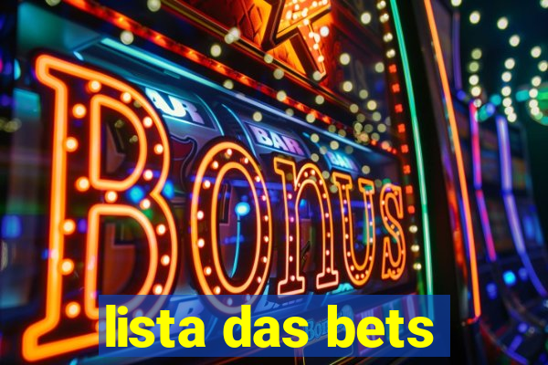 lista das bets