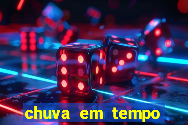 chuva em tempo real ipmet