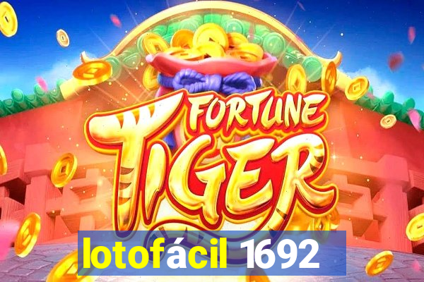 lotofácil 1692