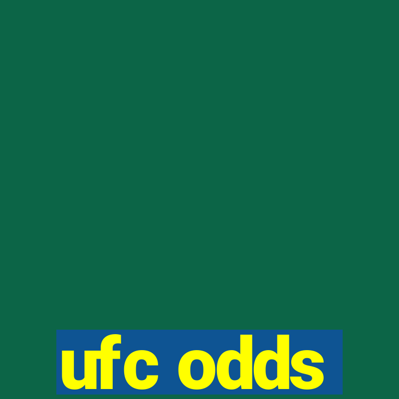 ufc odds