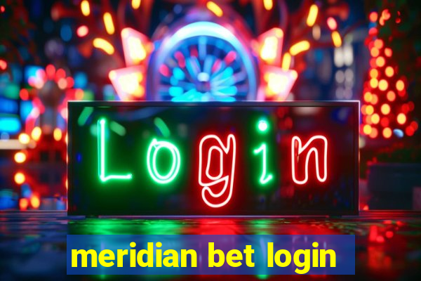 meridian bet login