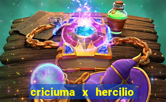 criciuma x hercilio luz palpite