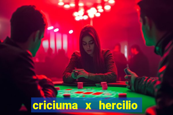 criciuma x hercilio luz palpite