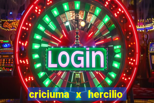 criciuma x hercilio luz palpite