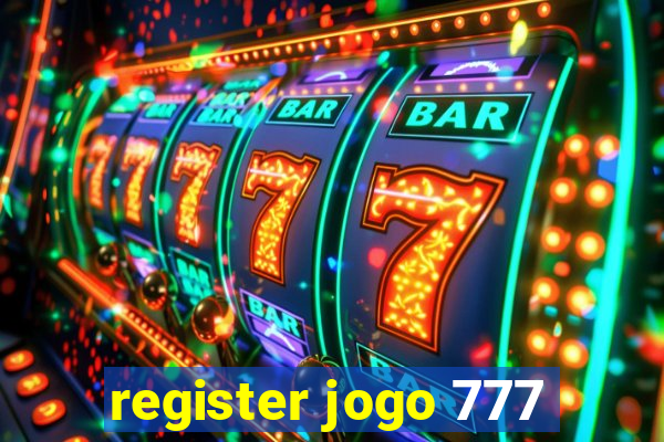 register jogo 777