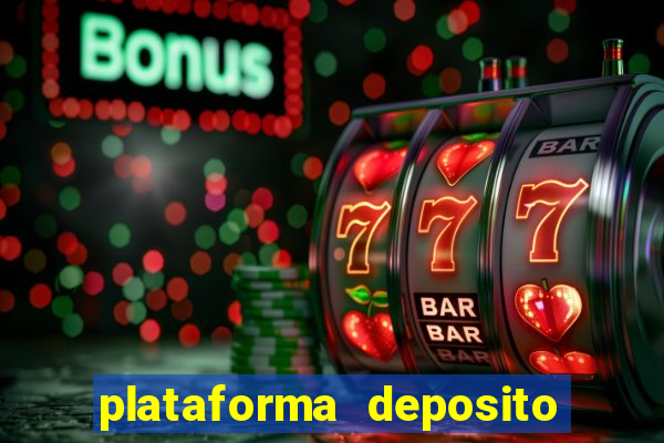 plataforma deposito 1 real fortune tiger