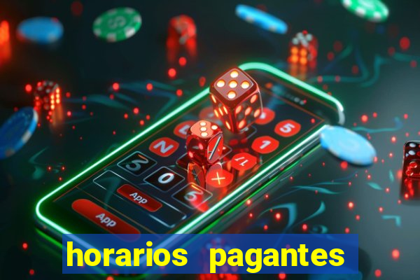 horarios pagantes pg slots