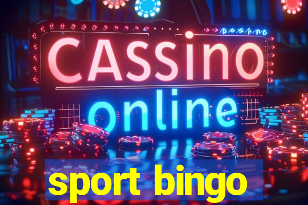 sport bingo