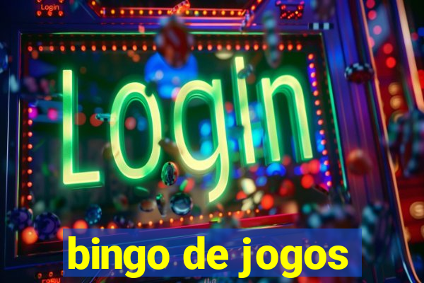 bingo de jogos