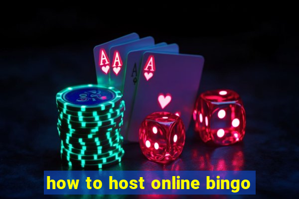 how to host online bingo