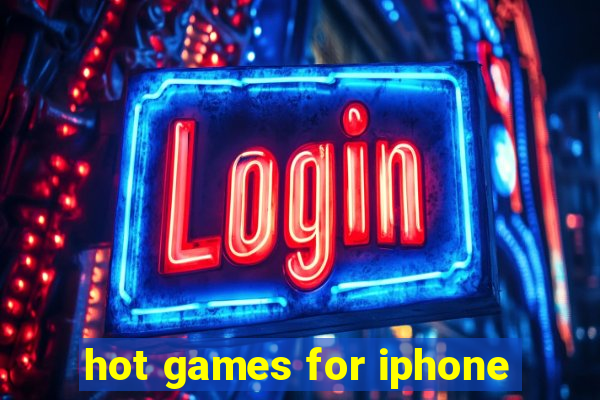 hot games for iphone