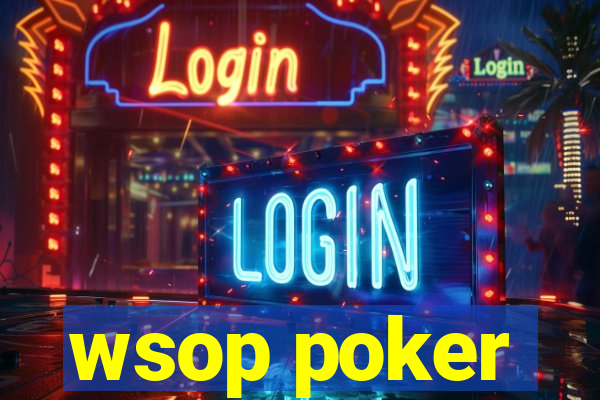 wsop poker