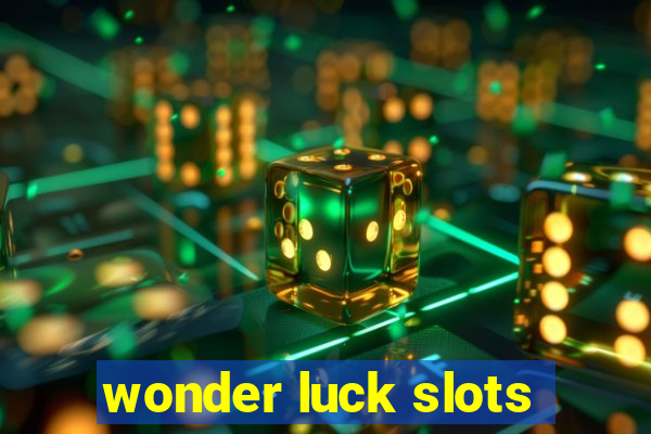 wonder luck slots