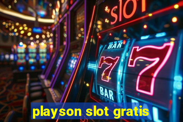 playson slot gratis