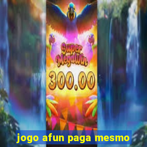 jogo afun paga mesmo