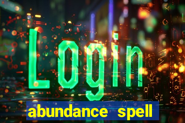 abundance spell slot free play