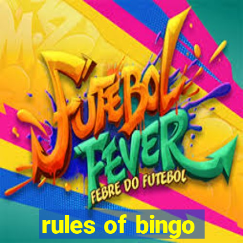 rules of bingo