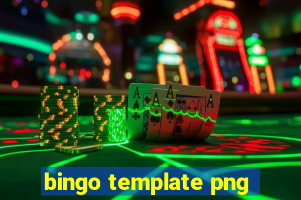 bingo template png