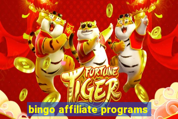 bingo affiliate programs