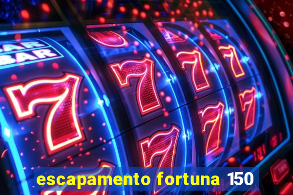 escapamento fortuna 150