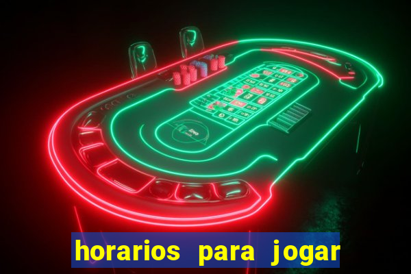 horarios para jogar fortune dragon