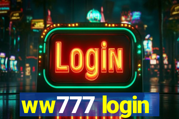 ww777 login