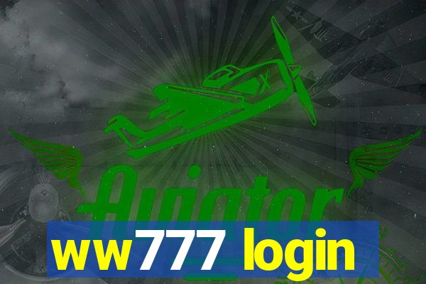 ww777 login