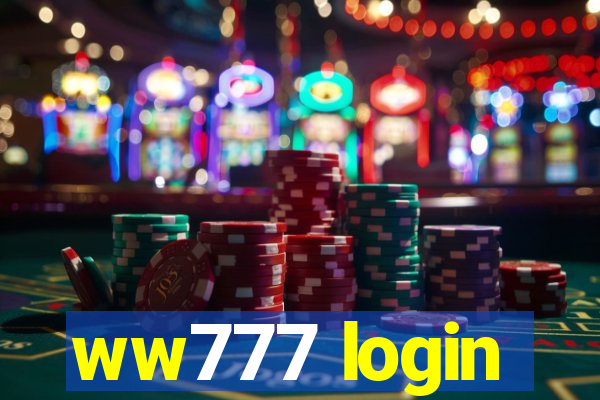 ww777 login