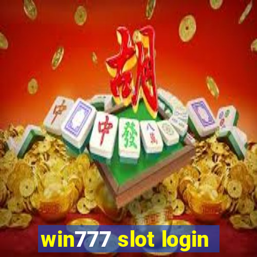 win777 slot login