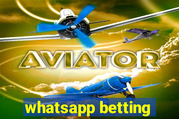 whatsapp betting