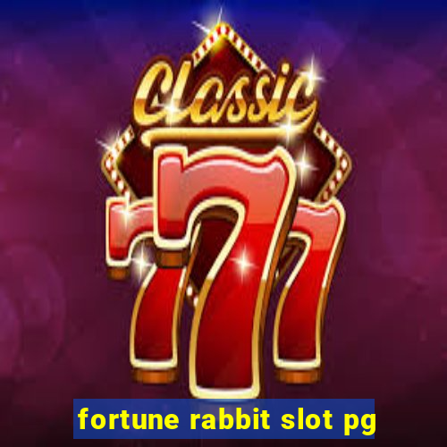 fortune rabbit slot pg