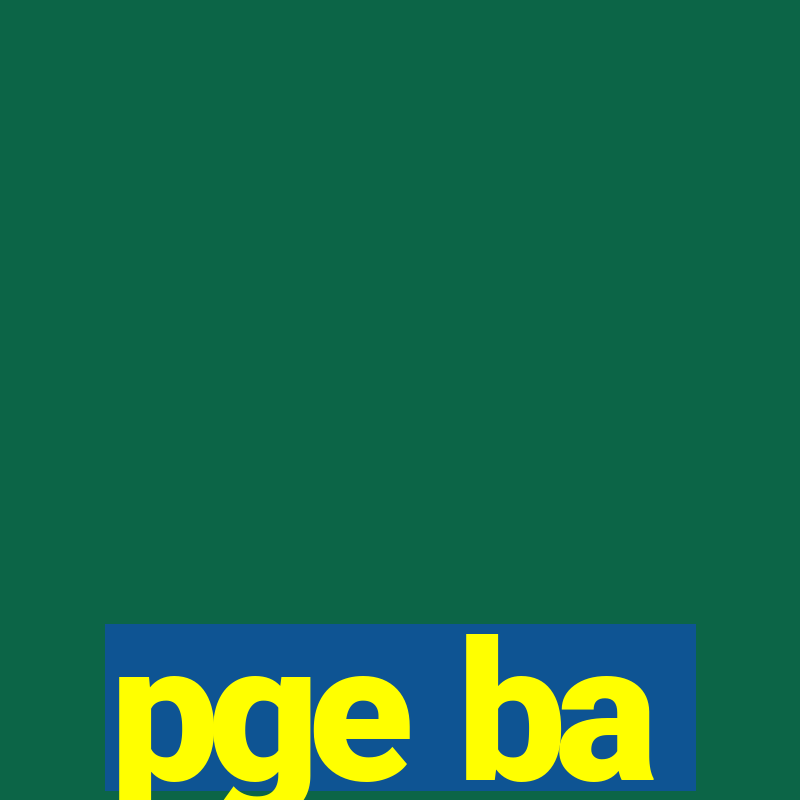 pge ba